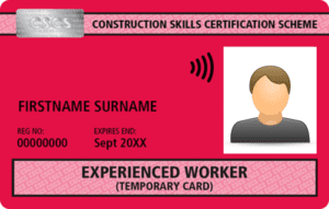 Experienced Worker Temporary Card