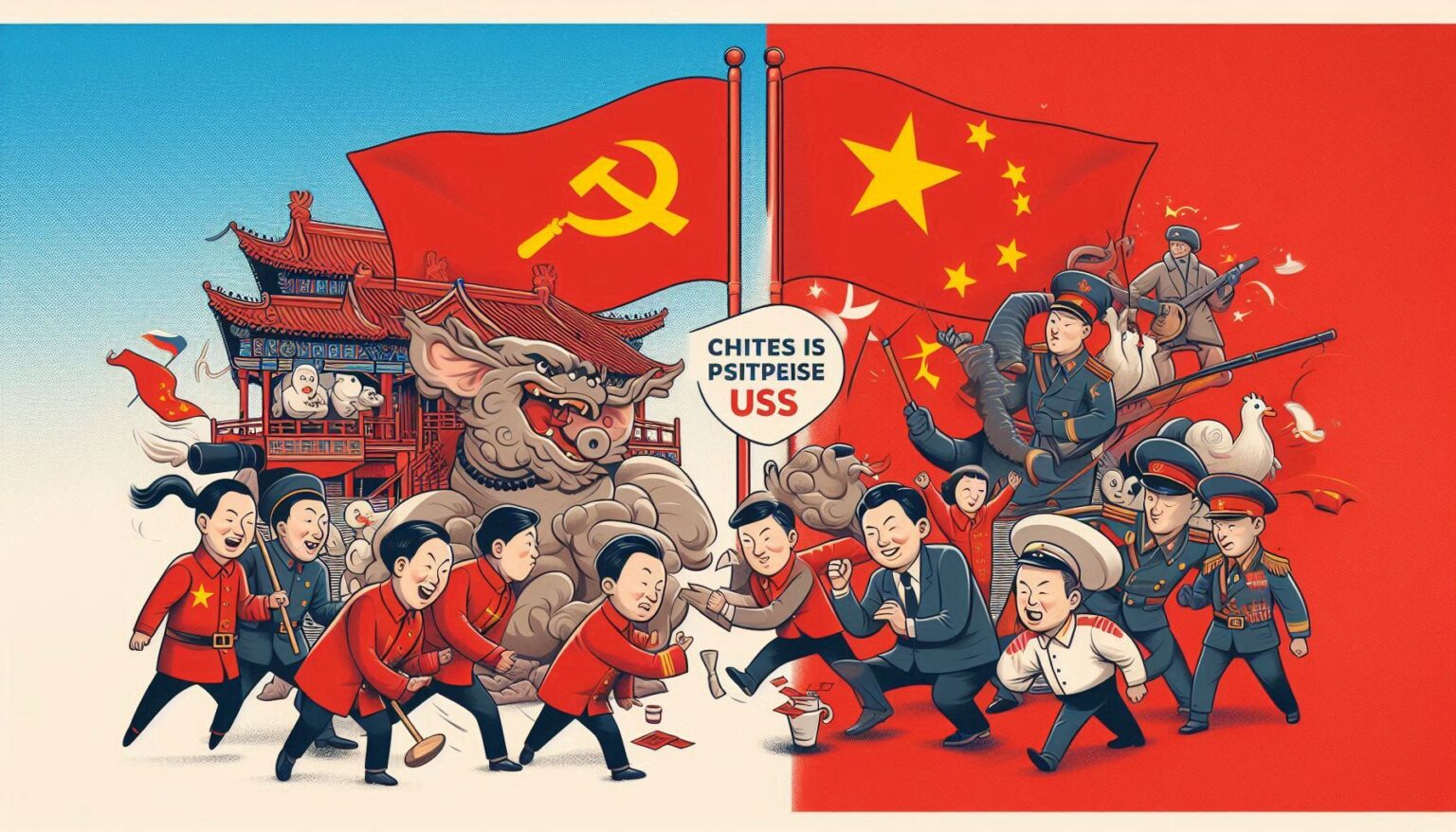 Comparing Political Systems: China vs USSR Communism