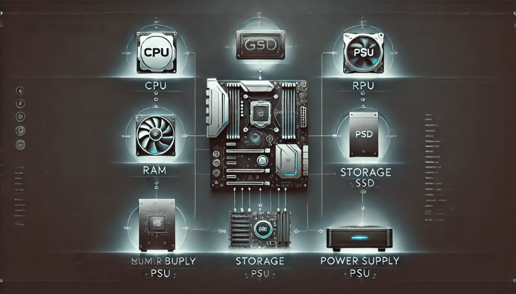 basic components of a PC