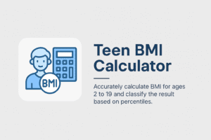 Teen BMI Calculator